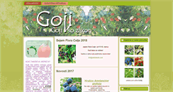 Desktop Screenshot of gojijagode.com